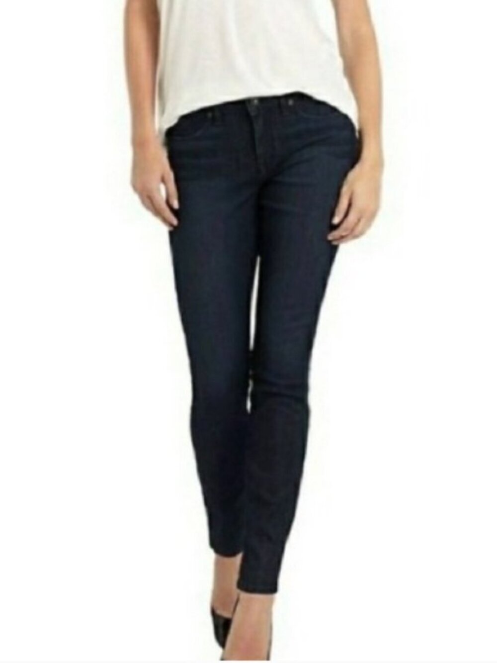 Rich & Skinny NEW Women's Marilyn Skinny Jeans in Carly Blue Dark Wash Size 28